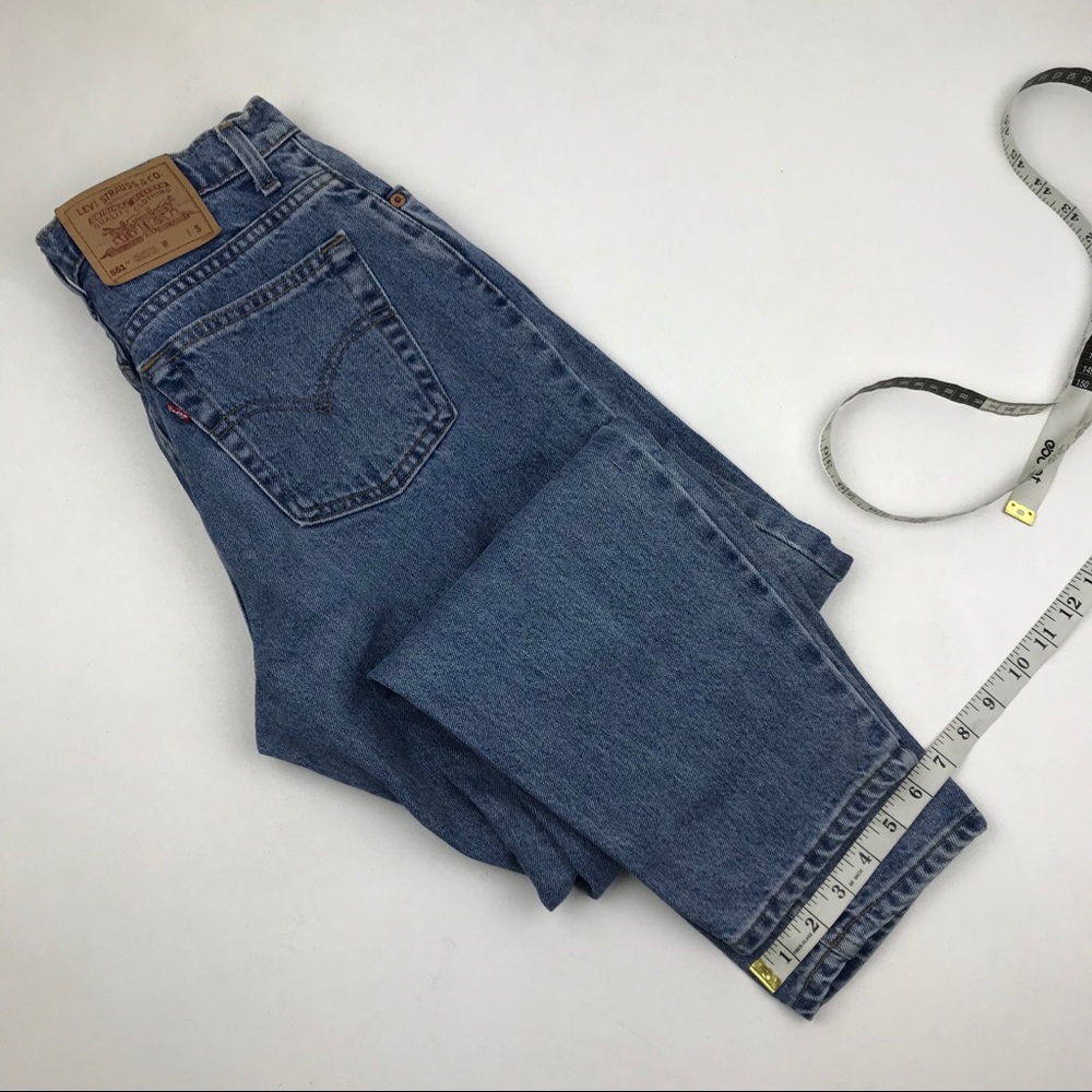 Vintage Levi’s 551 High Waist wedgie fit Jeans - Picture 6 of 8